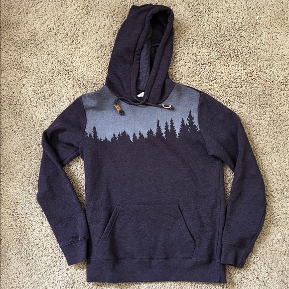 tentree Tops - Tentree Juniper Hoodie Purple Regular Fit Women’s Pullover Size M medium
